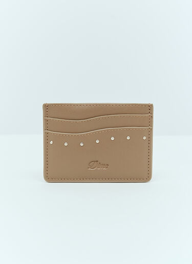 Dime Studded Cardholder Brown dmt0154029