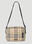 Burberry Check Crossbody Bag Black bur0153018
