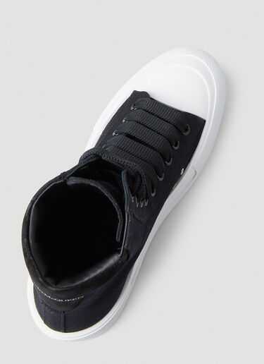 Alexander McQueen Deck High Top Sneakers Black amq0147034