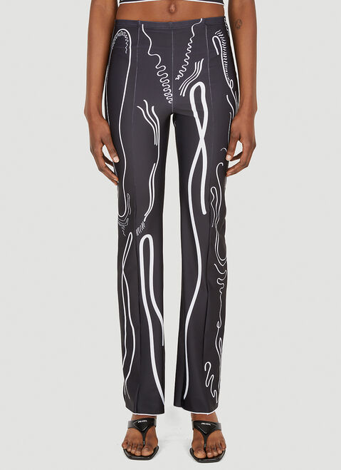 DI PETSA Venus Shell Pants Black dip0254006