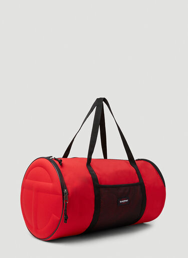 Eastpak x Telfar ラージ ダッフル ウィークエンド バッグ レッド est0353021