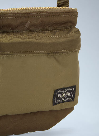 Porter-Yoshida & Co Logo Patch Crossbody Bag Black por0340007