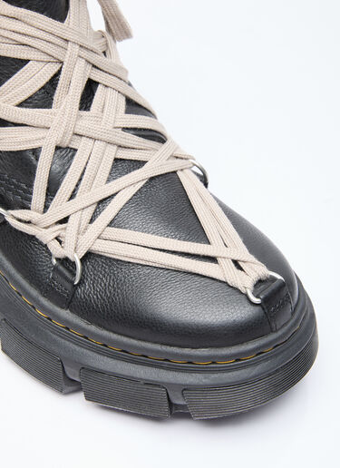 Rick Owens x Dr. Martens 1460 DMXL Mega Lace Boots Black rod0156001
