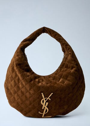 Saint Laurent Icare Hobo Shoulder Bag Brown sla0263047