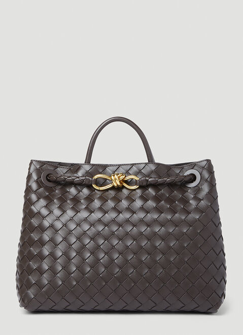 Saint Laurent Andiamo Shoulder Bag Black sla0244035