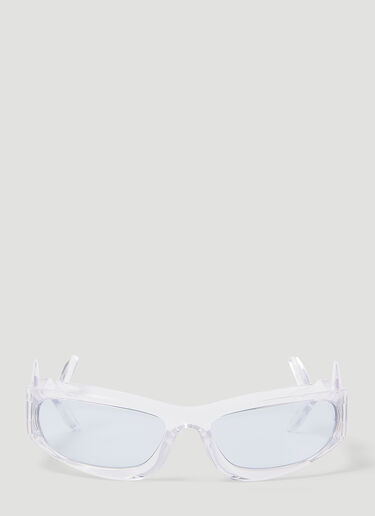 Burberry Shark Runway Sunglasses Clear lxb0353002