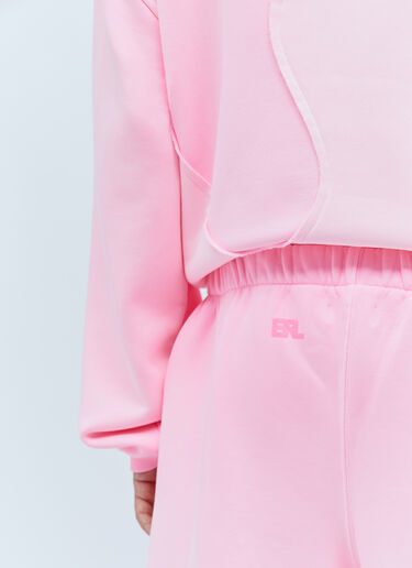 ERL Logo Fleece Track Pants Pink erl0153002