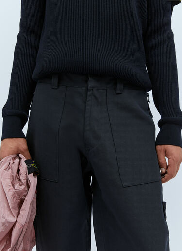 Stone Island Ghost 斜纹布裤 藏蓝色 sto0154035
