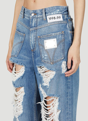 Dolce & Gabbana Kim Backwards Jeans Blue dol0252014