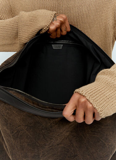 The Row N/S Sling Shoulder Bag Brown row0156019