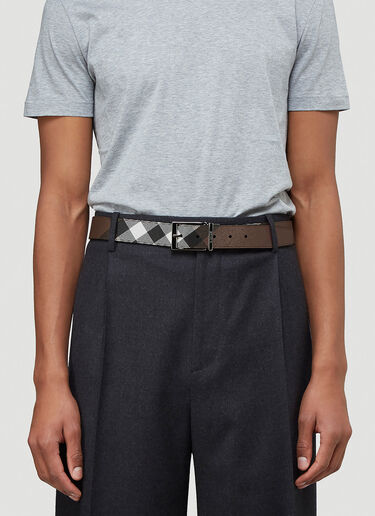 Check Belt Burberry Check Belt Brown bur0143035