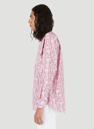 Comme des Garçons SHIRT 그래픽 셔츠 핑크 cdg0145002