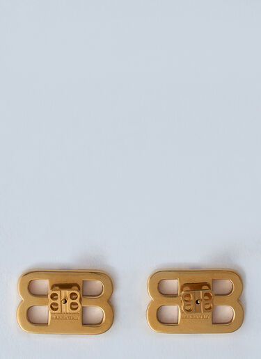 Balenciaga BB Earrings Gold bal0259048