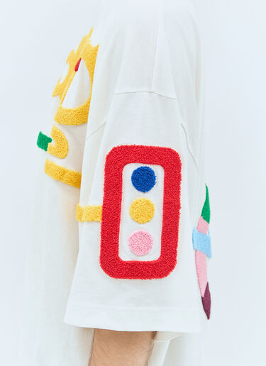 Walter Van Beirendonck Android T-Shirt White wlt0158007