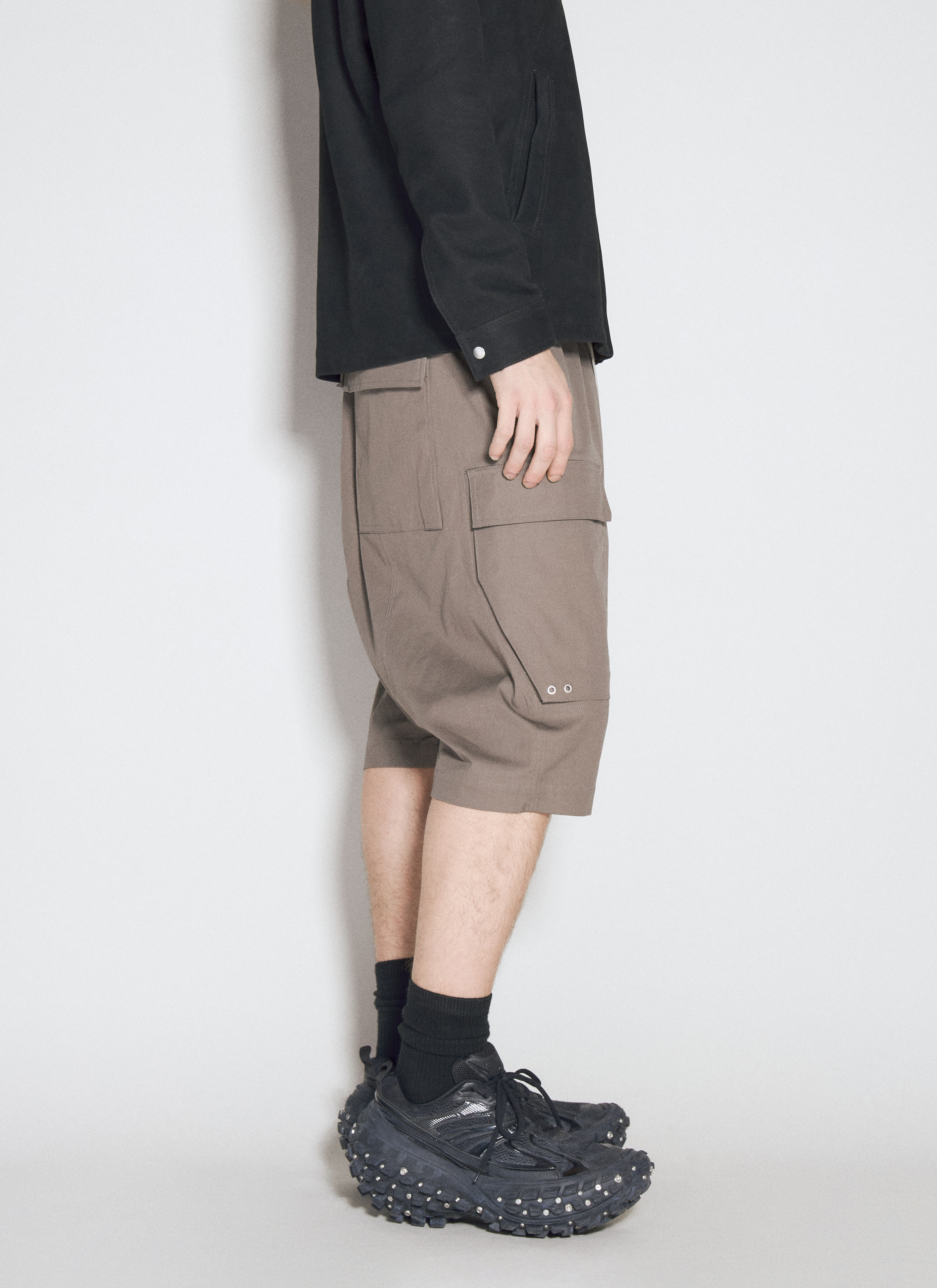 Rick owens cargo shorts on sale
