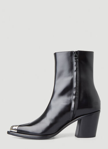 Alexander McQueen Boxcar Ankle Boots Black amq0249038