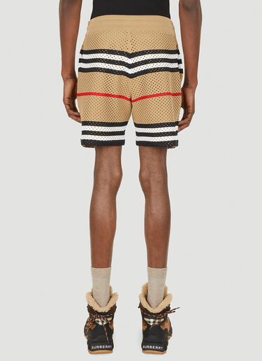 Burberry Morris Icon Stripe Shorts Beige bur0148016
