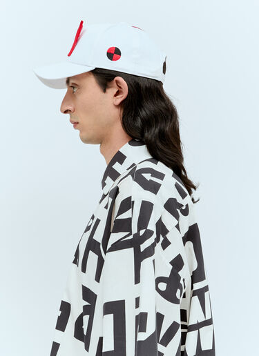 Walter Van Beirendonck W Baseball Cap White wlt0156021