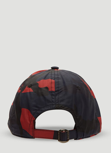 Valentino Camouflage Baseball Cap Navy val0137031