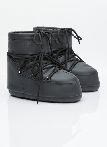 Moon Boot アイコン ロー スノー ブーツ ブラック mnb0350006