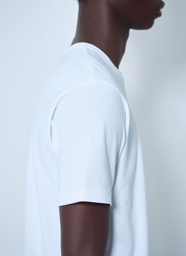 Comme des Garçons Homme Logo Print T-Shirt White cdh0158014