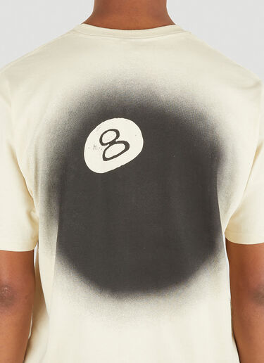 Stüssy 8 Ball Fade T-Shirt Beige sts0151032