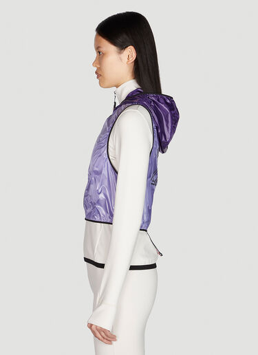 Moncler Grenoble 拉链马甲运动夹克 紫色 mog0249005