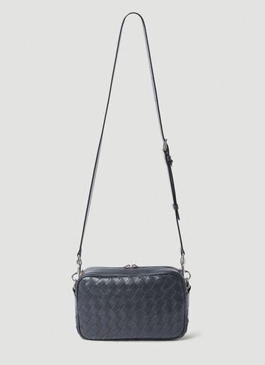 Bottega Veneta Small Intrecciato Camera Bag Black bov0155023