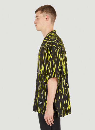 Graphic Print Bowling Shirt Ambush Graphic Print Bowling Shirt Black amb0149012