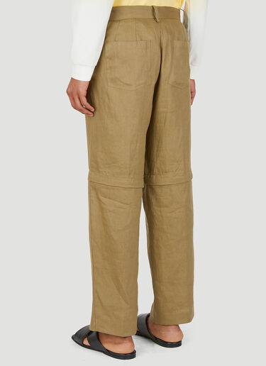 Wynn Hamlyn Zip Off Cargo Trouser Beige wyh0148001