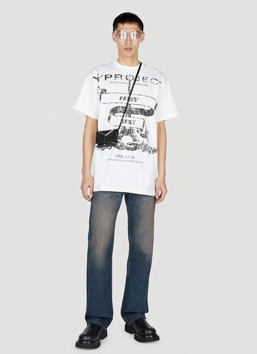 Y/Project Paris Best T-Shirt White ypr0152028