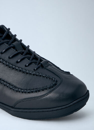 Kiko Kostadinov Sargo Leather Sneakers Black kko0164014