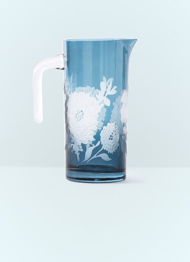 POLSPOTTEN Peony Pitcher Blue wps0691443