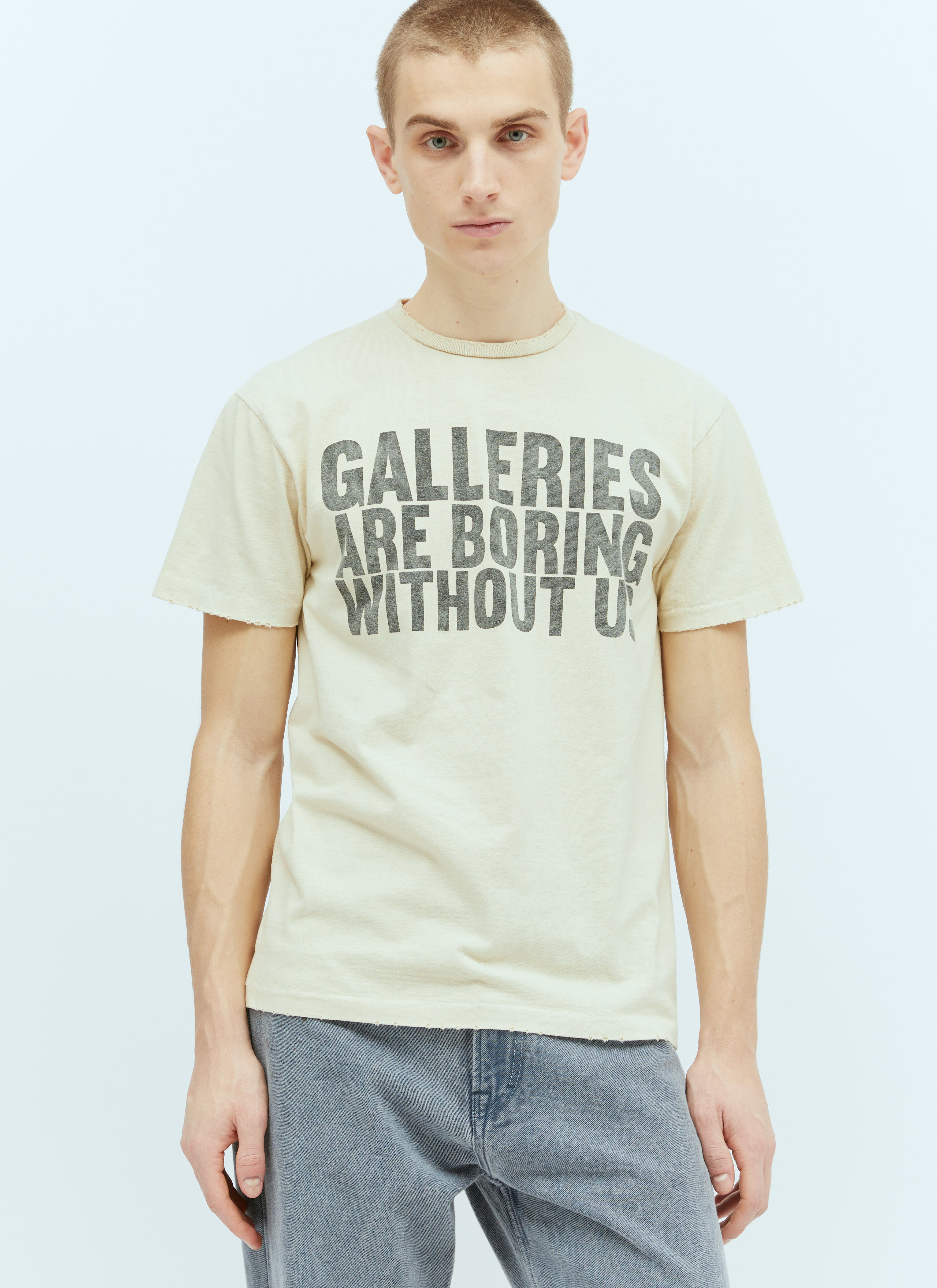 Gallery Dept. Boring Tシャツ ホワイト gdp0153021