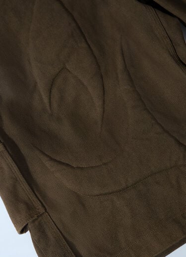 LN-CC® - Nike by Yaku: Re-Create Shorts - Brown Nike by Yaku Re-Create Shorts Brown nik0165009