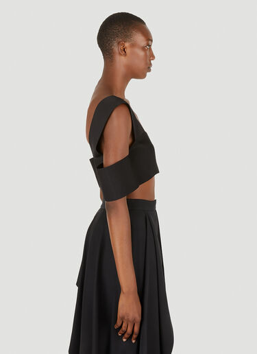 Alexander McQueen Bandage Top Black amq0250079