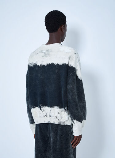 LN-CC® - NOMARHYTHM TEXTILE: Hand Dye Reverse Twist Sweatshirt - Grey NOMARHYTHM TEXTILE Hand Dye Reverse Twist Sweatshirt Grey nom0164005