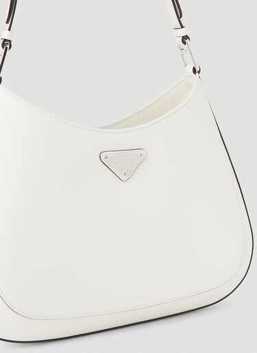 Prada Cleo Saffiano Shoulder Bag White pra0245002