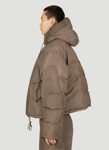 Entire Studios Soa Puffer Jacket Brown ent0150001
