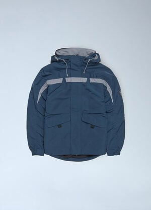 Nike x Martine Rose Logo Motif Hooded Zip-Up Sweatshirt Navy nik0362113