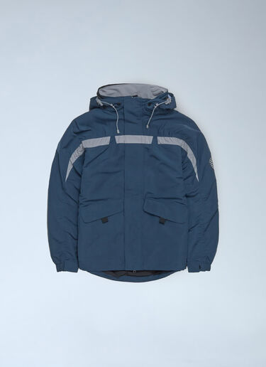 Nike x Martine Rose Logo Motif Hooded Zip-Up Sweatshirt Navy nik0362113