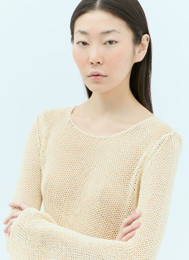 Aya Muse Dai Knit Sweater Beige aym0255007