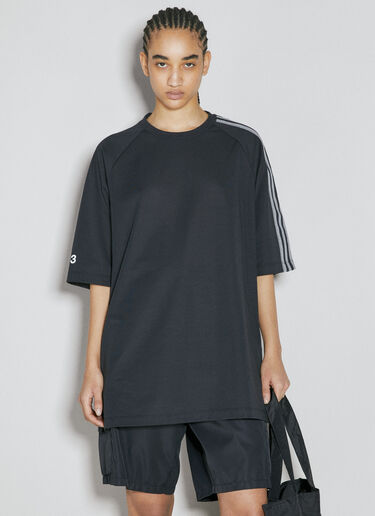 3S 平纹针织 T 恤 Y-3 3S 平纹针织 T 恤 黑色 yyy0356002