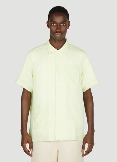 Engineered Garments Camp 短袖衬衫 黄色 egg0152001