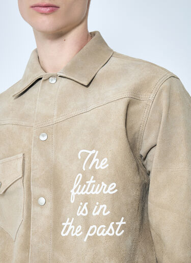 Human Made Suede Jacket Beige hmd0159001