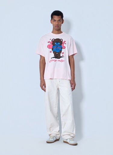 Story MFG Graphic Print T-shirt Pink str0164008