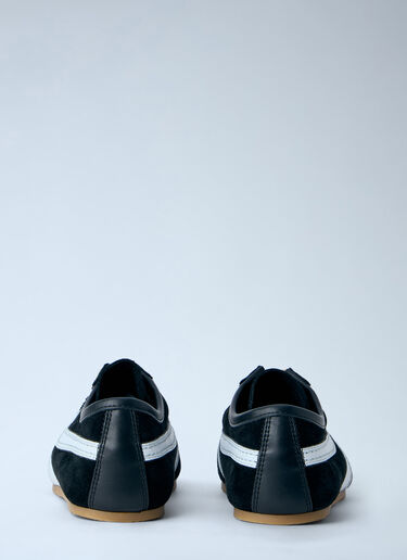 Dries Van Noten Suede Panel Trainers Black dvn0263034