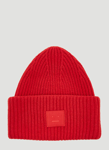 Acne Studios Pansy Face Hat Red acn0234072