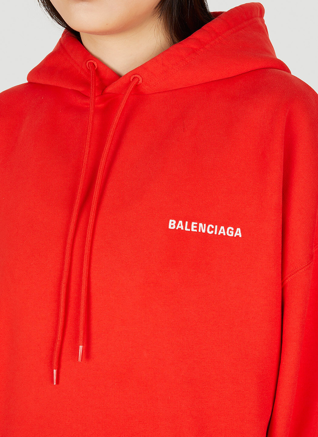 Balenciaga sweatshirt red outlet