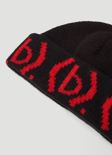 Bstroy Knit (B).eanie Hat Black bst0350020